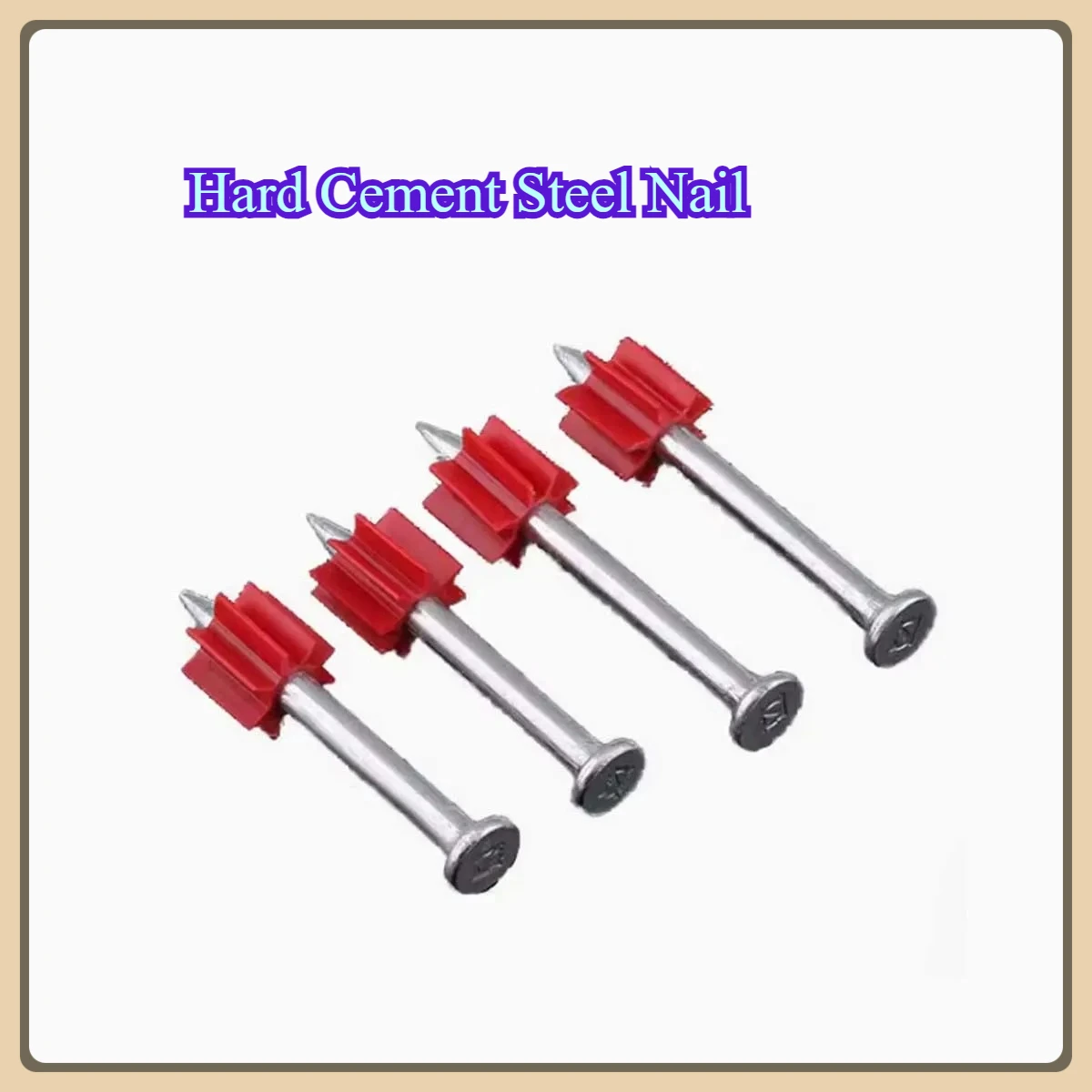 

Hard Cement Steel Nail /Fixed Air Vent Straight Gun Nail M3.5
