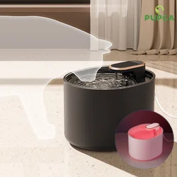 Cat drinker 3L Cat water fountain with Motion Sensor Automatic with LED Light Ultra Silent Pet Circulate Drinking Filtercat bowl