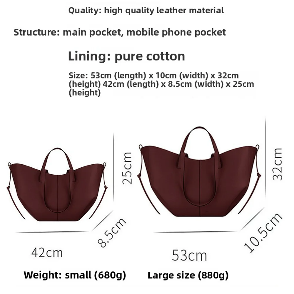 2025 حقيبة جناح جديدة بكتف واحد تحت الإبط حقيبة حمل عصرية ومتعددة الاستخدامات ذات سعة كبيرة #6