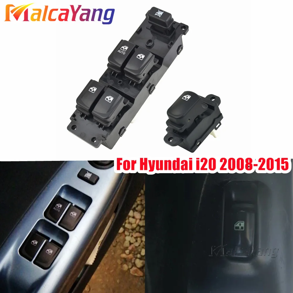 

New 93570-1J102 935701J102 202008158 Power Window Switch For Hyundai I20 PB I MK1 2008-2015 Auto Parts