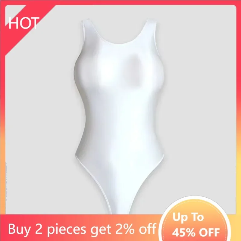 

Ballet dance dress bodysuit nylon light one-piece gymnastics jumpsuit yoga suit tank top T crotch adult female training suit