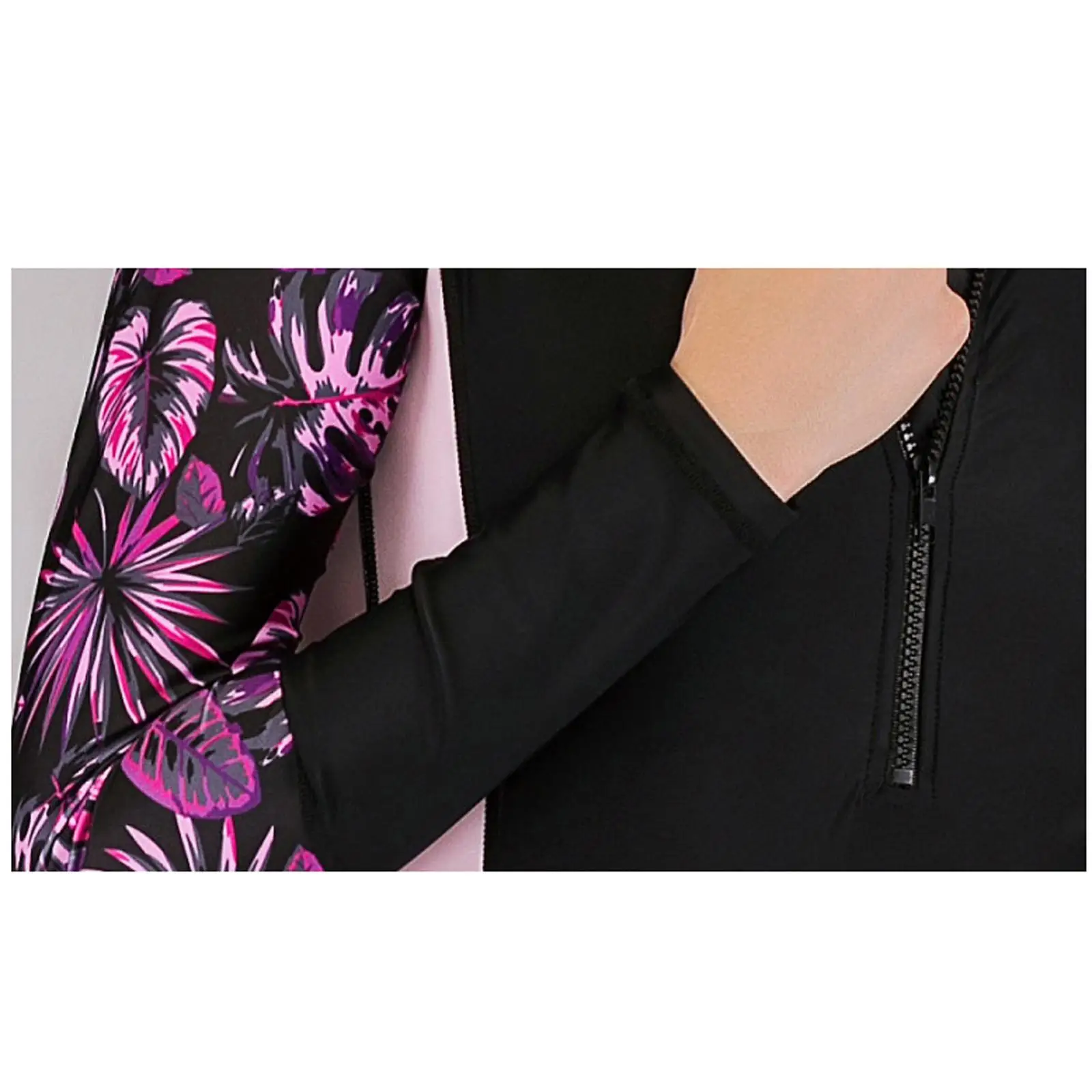 

Women Full Body Wetsuit One Piece Keep Warm with Zip Jumpsuit Swimwear for Female Diving