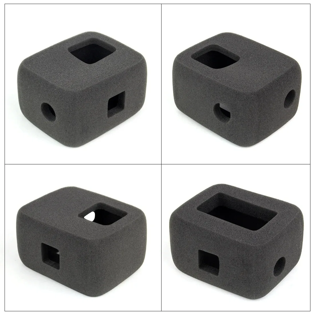 Gopro เคสโฟมกันลมสำหรับ Gopro Hero 12 9 7อุปกรณ์เสริมกล้อง