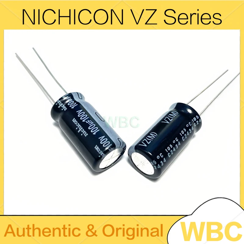 

10 шт./лот NICHICON VZ серии 100V100UF 50V47UF 25V470UF 16V220UF алюминиевый электролитический конденсатор