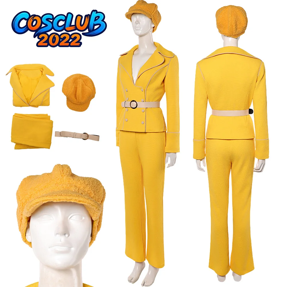 miss-valentine-cosplay-hat-uniform-costume-2026-movie-pirate-roleplay-top-pants-belt-disfraz-halloween-carnival-yellow-clothing