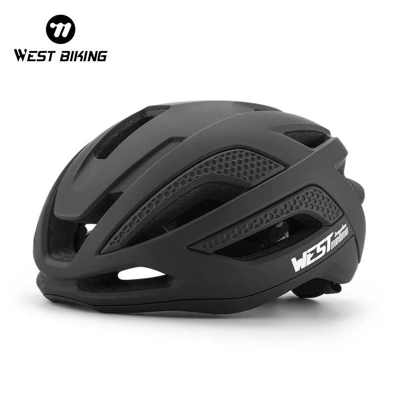 

WEST BIKING Ultralight Cycling Safety Helmets Integrated Molding Aerodynamics Sports Bicycle Helmet Mountain Road Bike Safe Cap