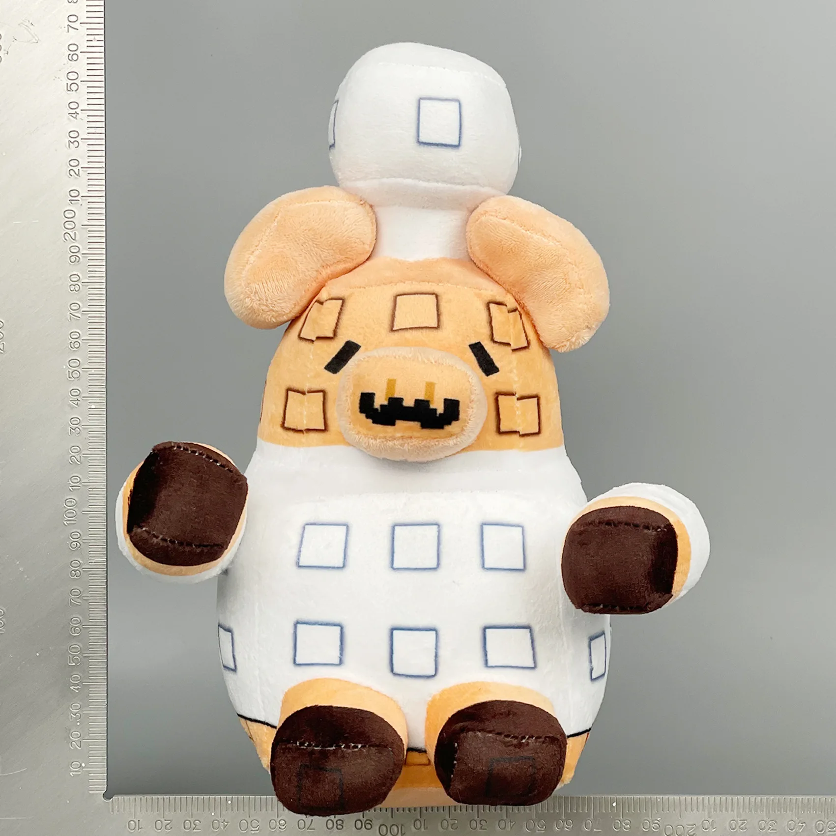 Figura de jardín, juguetes de peluche, Chef, cerdo, Animal, pollo, muñeca, decoración de escritorio, abanicos suaves, regalo, recuerdo de fiesta, tema de película y TV