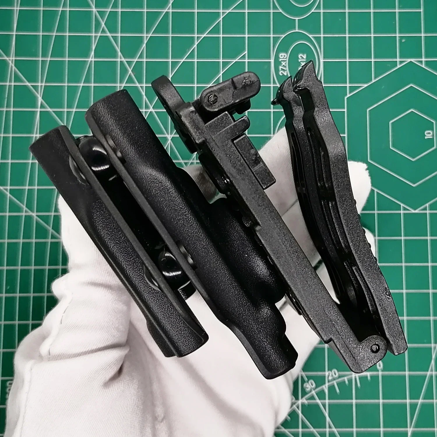 Kydex-Scheide mit Schnellverschluss, Holster, Taschenlampe, Gürteltasche, taktische Tragetasche für LOOP GEAR SK05 PRO (Taschenlampe nicht enthalten) – Detail 3