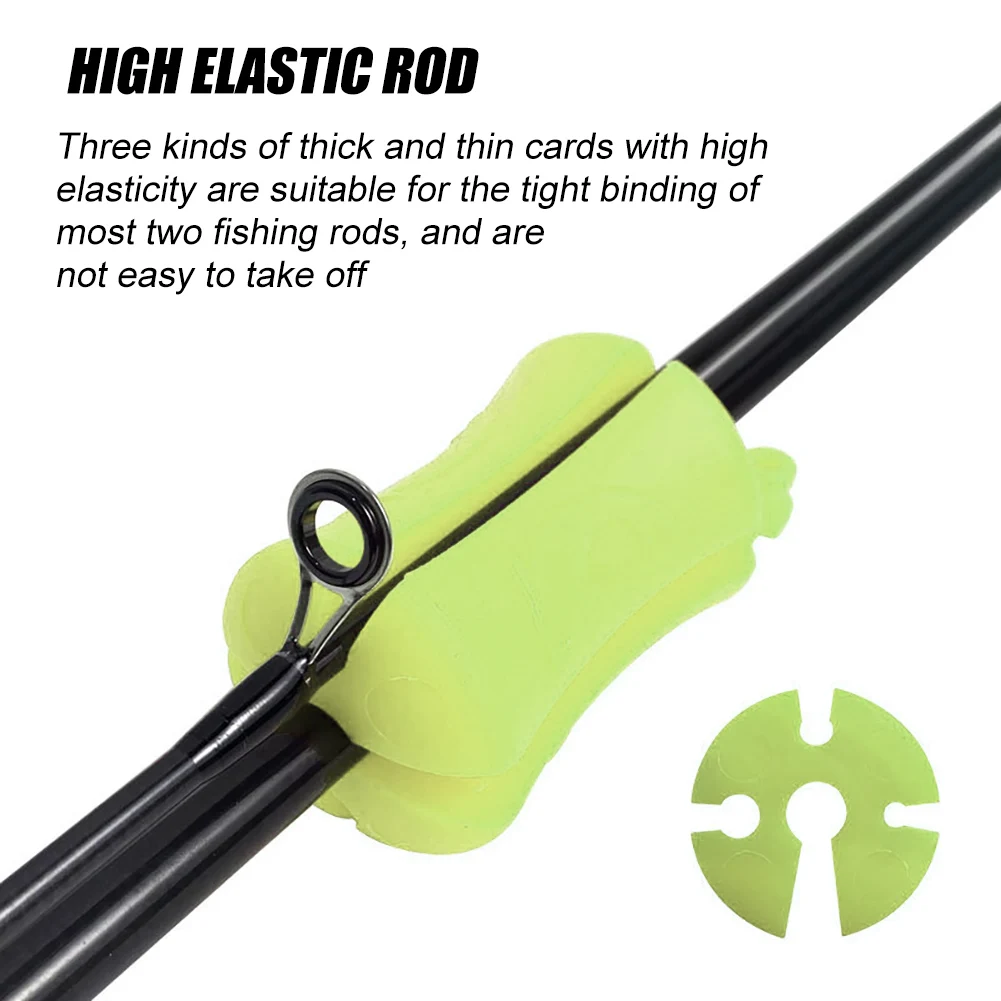 5-20PCS Mini Fishing Rod Fixed Ball Rod Ball Protection Anti-Collision Rod Retractor Fishing Rod Stopper Fishing Accessories