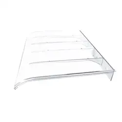 Door Rain Cover Transparent Canopy Roof Window Awning Cover for Outdoor Balcony Heavy Duty Entry Doorway for Outdoor