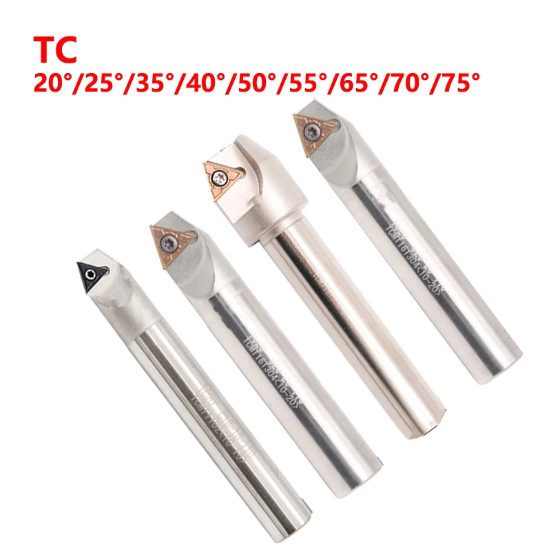 

OYYU Chamfering Tools TC 20 25 35 40 50 55 65 70 75 Degree C20-30-110 C16-16-110 C16 C20 110L Milling Holder Shank CNC