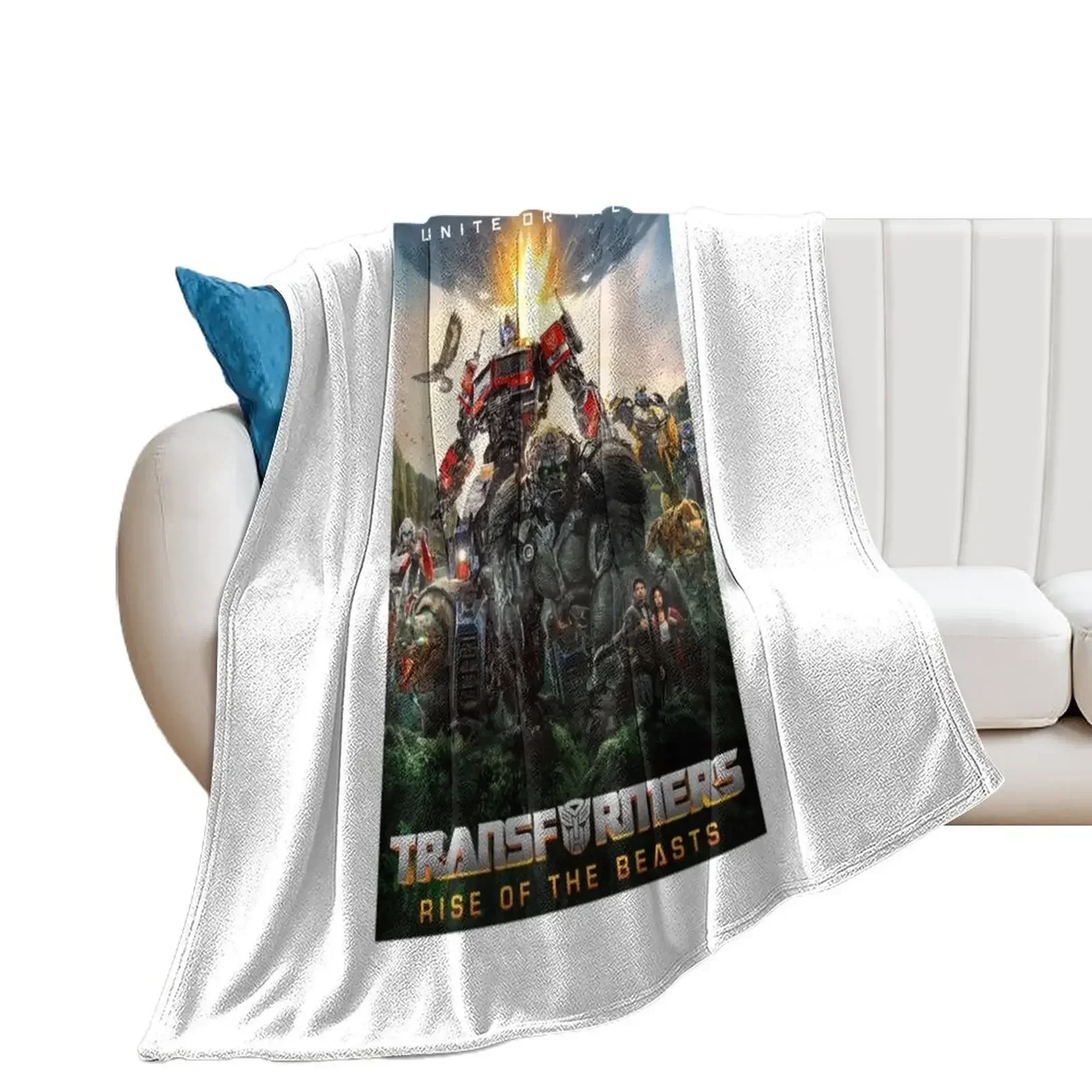 

rise of the beasts Throw Blanket Decorative Throw Flannel Fabric Tourist Luxury Blankets