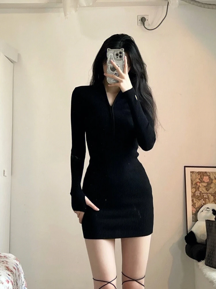 Saia Feminina de Tricô Envolvente, Longa, de Cintura Alta, Camada Base, Modeladora, Elástica, Sexy, com Efeito de Cobertura para o Bumbum