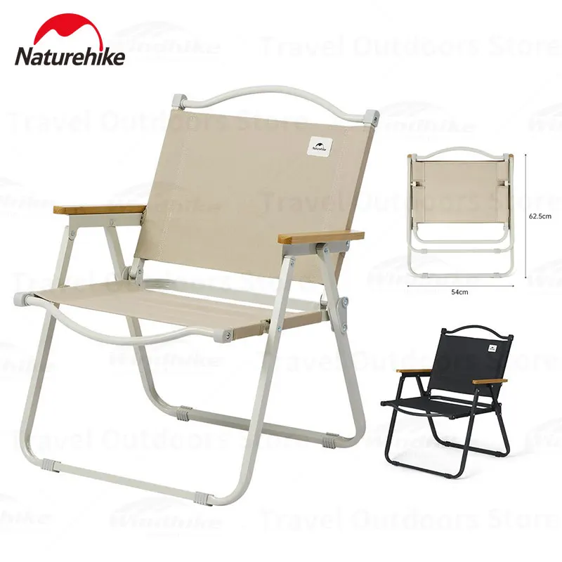 

Naturehike 600D Camping Chair 35CM Height Outdoor Relaxing Chair Ultralight 2.7KG Portable Folding Tourist Chair Fishing Chair