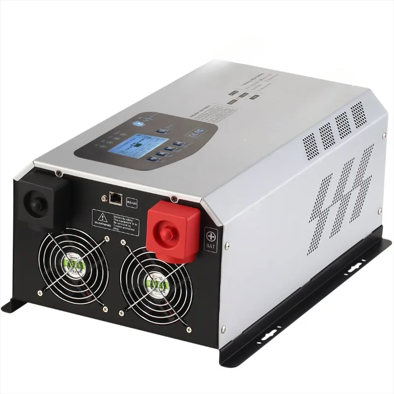 Hybrid Inverter 5 Kva 24v 48v110v 220v with Ac Charger for Home Solar System