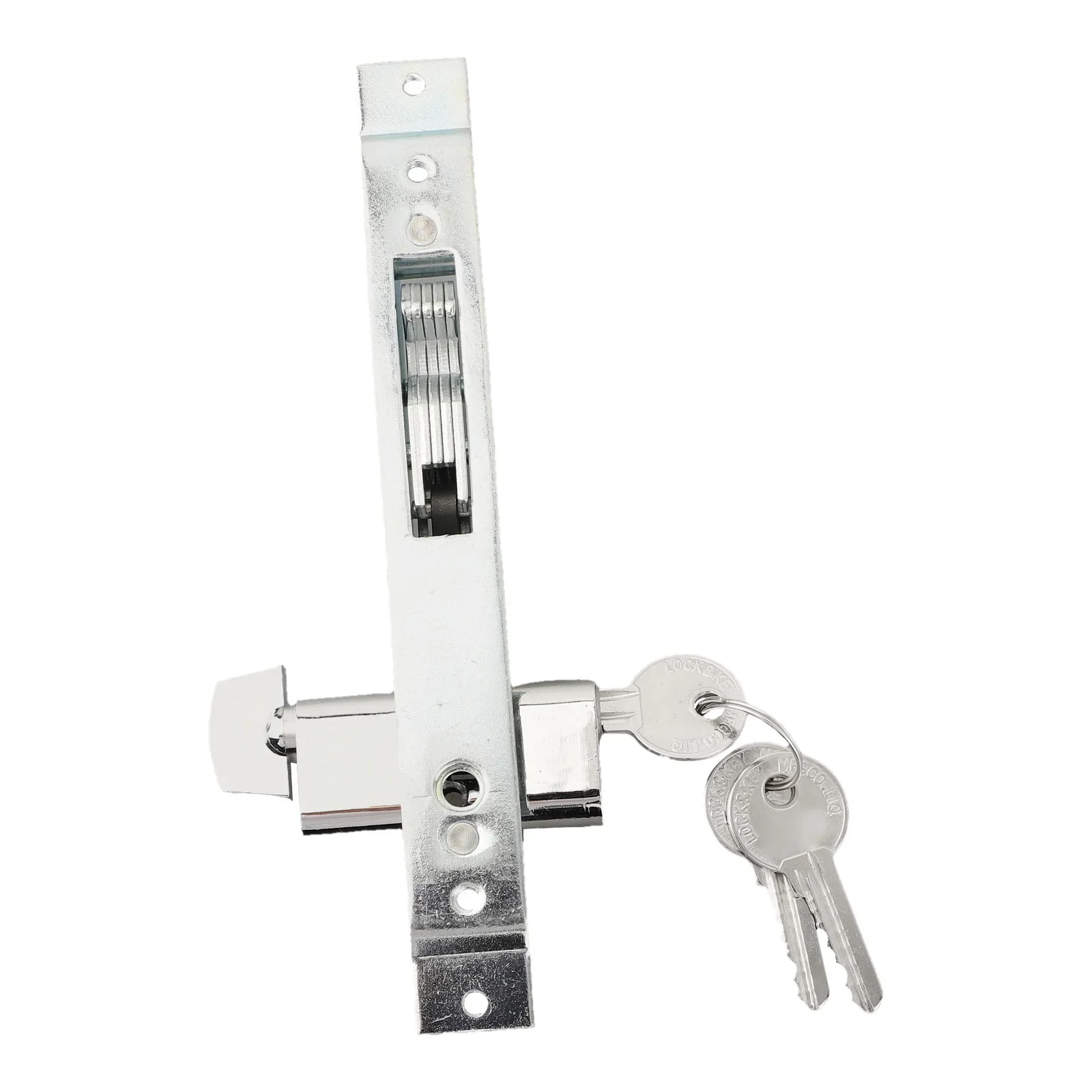 Sliding Door Lock Door Hook Lock 1 Pc Security Lock Silver For 35-55MM Door Width Replacement High Quality Practical