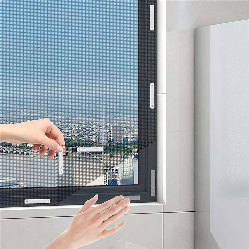 

Магниты A34R для мух, упаковка из 12 мух, окон, магнитные полоски, магнитный зажим, магнитная застежка для мухового экрана