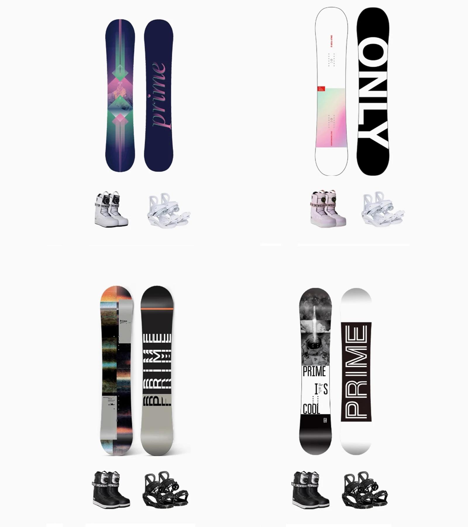 

Snowboard Quick Release Bindings Snow Shoe Set Men's and Women's Snowboard Sets Beginner Snowboard Equipment