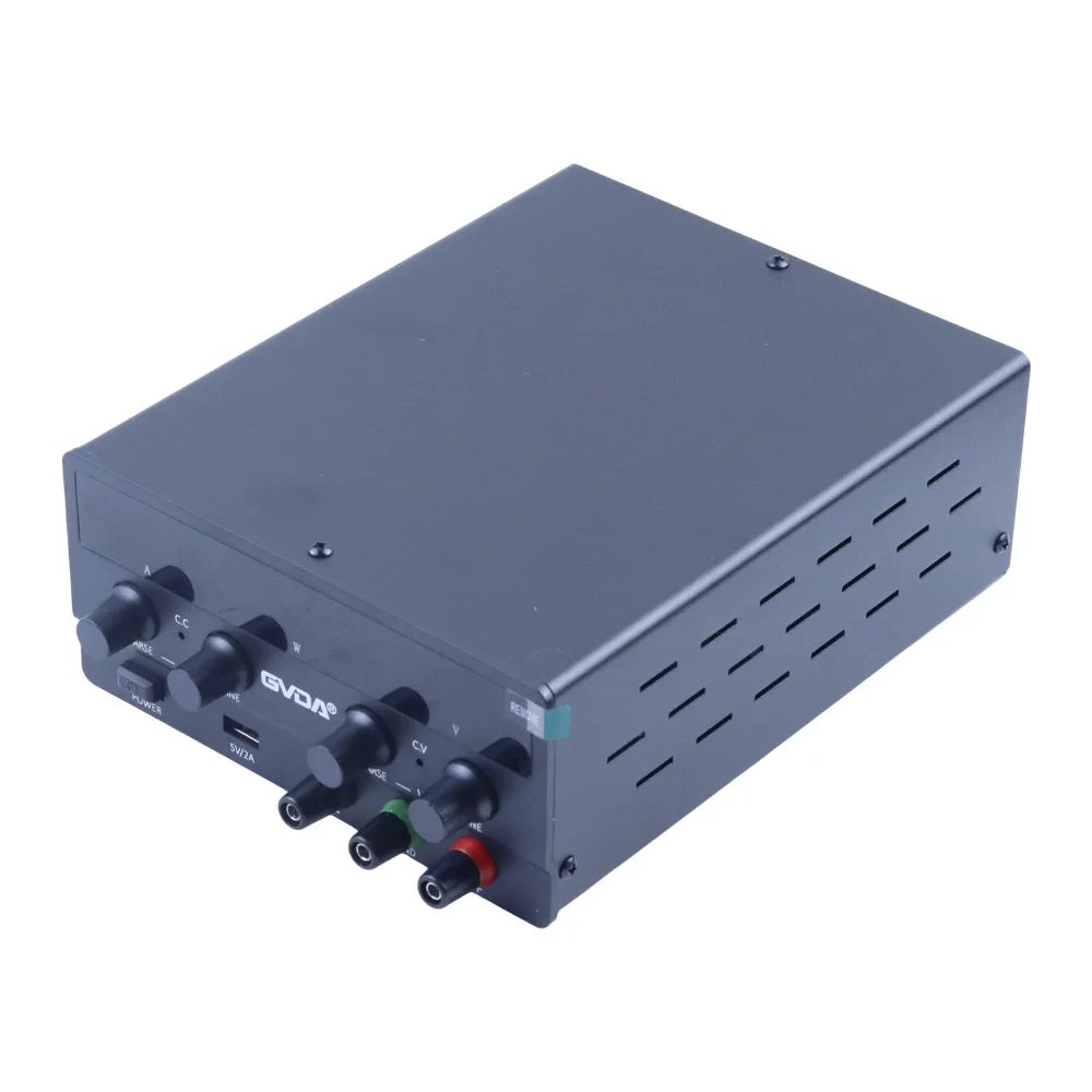 Adjustable DC Regulated Power Supply, Switching Power Supply for Laptop Repair, 4 Digit Display with USB & Potentiometer