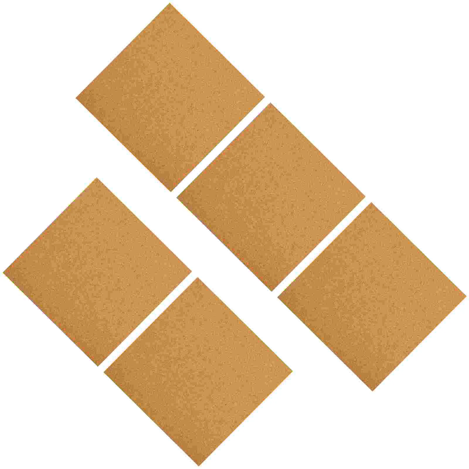 

5pcs Reusable Cork Board Small Message Board Cork Board Display Bulletin Board