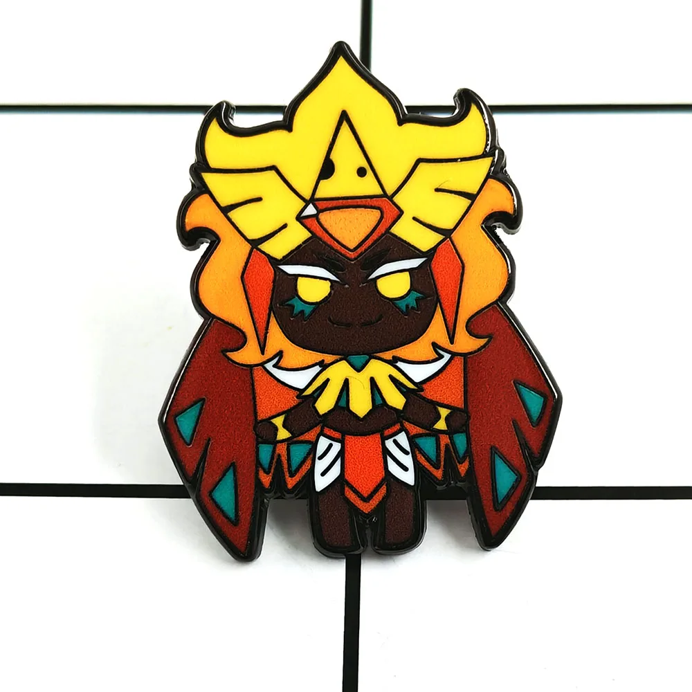 Cookie Run Character Brooch Classic Cartoon Game Role Golden Cheese Cookie Badge Game Peripheral Accessories Player Bag Gifts