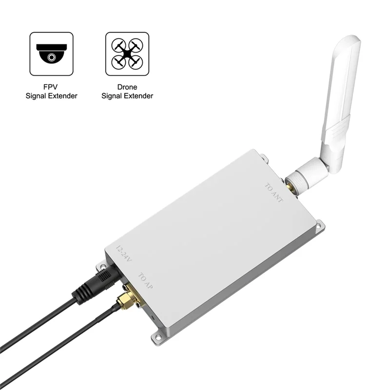 

Top-Drone Wifi Repeater Bidirection 5.8G Amplifier Full Wifi Booster Receive Transmitter Dual Gain Wireless Extender