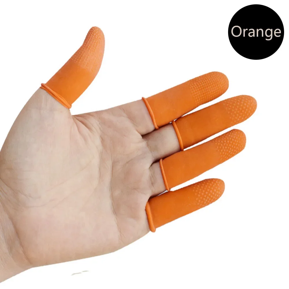 500g/pack 830pcs Disposable Anti Static Rubber Latex Finger Cots Tattoo Makeup Fingertips Gloves Eyelash Extension Tool Supplies