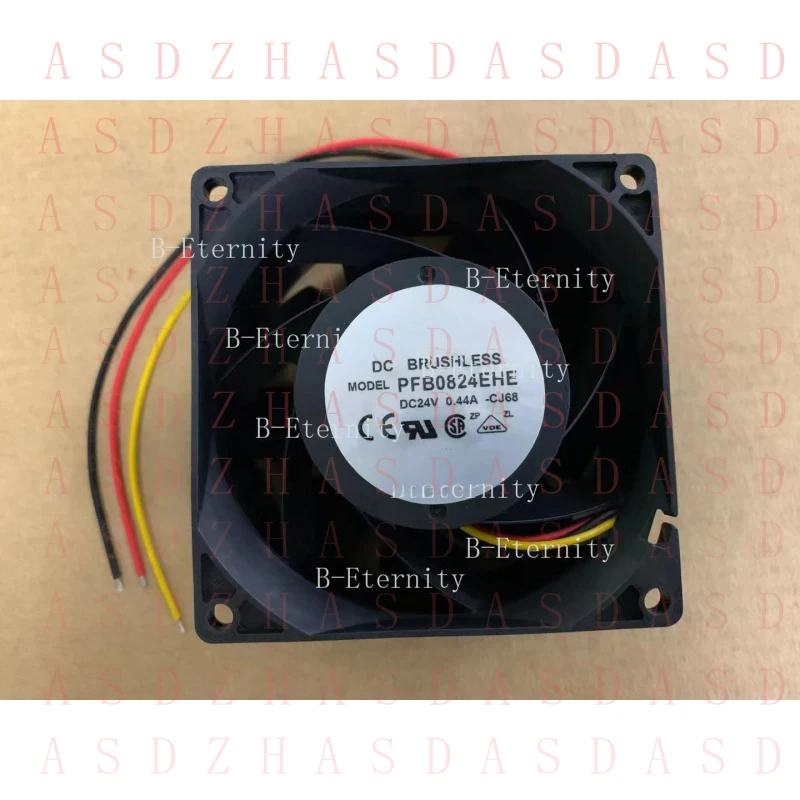 

Z 1PCS FOR DELTA PFB0824EHE DC24V 8038 fan 8 cm large air volume inverter fan