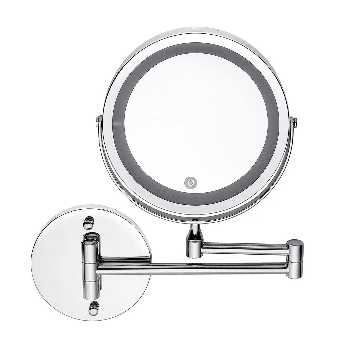 Led 10X Magnifying Makeup Shaving Mirror Bathroom Wall Mount 360°