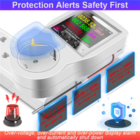A01F-2X Tuya Wifi Thermostat Socket 16A AC220V Digital Temperature Controller Socket Outlet Timer Switch Sensor EU Plug