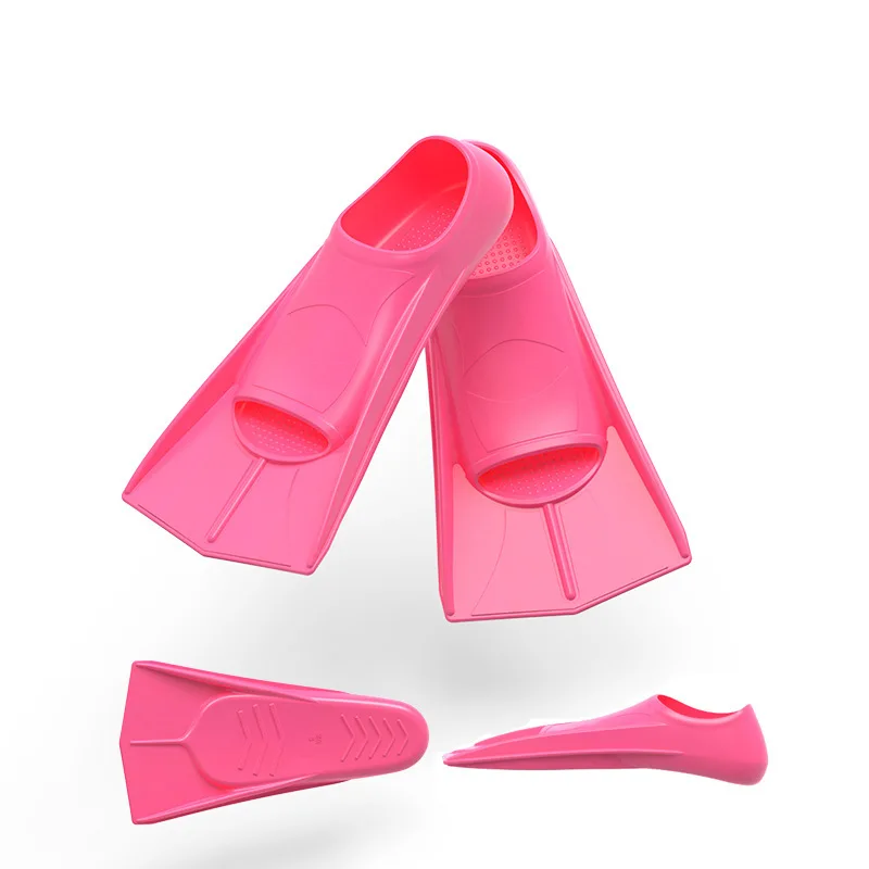 

Swimming Fins Freestyle Silicone Short Fins Children's Diving Frogs Training Diving Equipment