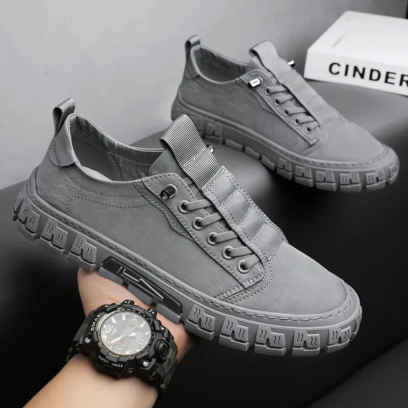 Men Sneakers Breathable Casual Shoes Men's Lace Up Slip on Walking Flats That's Shoes Male Vulcanized Shoes Fashion Men's Shoes