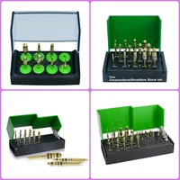 Kit corto de fresas de osseodsificación, controladores de sistema de implante quirúrgico, Kit de fresas de osseosificación Dental, taladros para implantes dentales