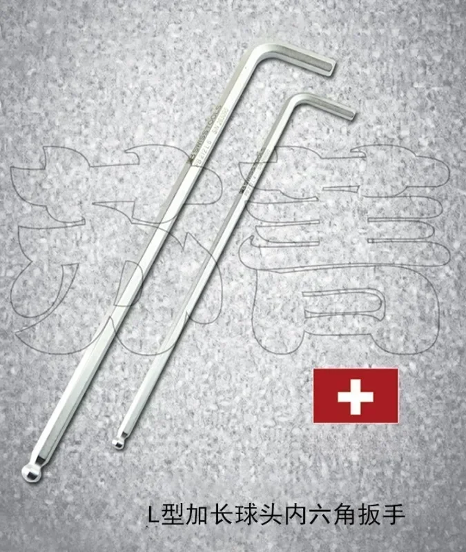 Original PB extended ball head L-shaped hex wrench PB 212. L series