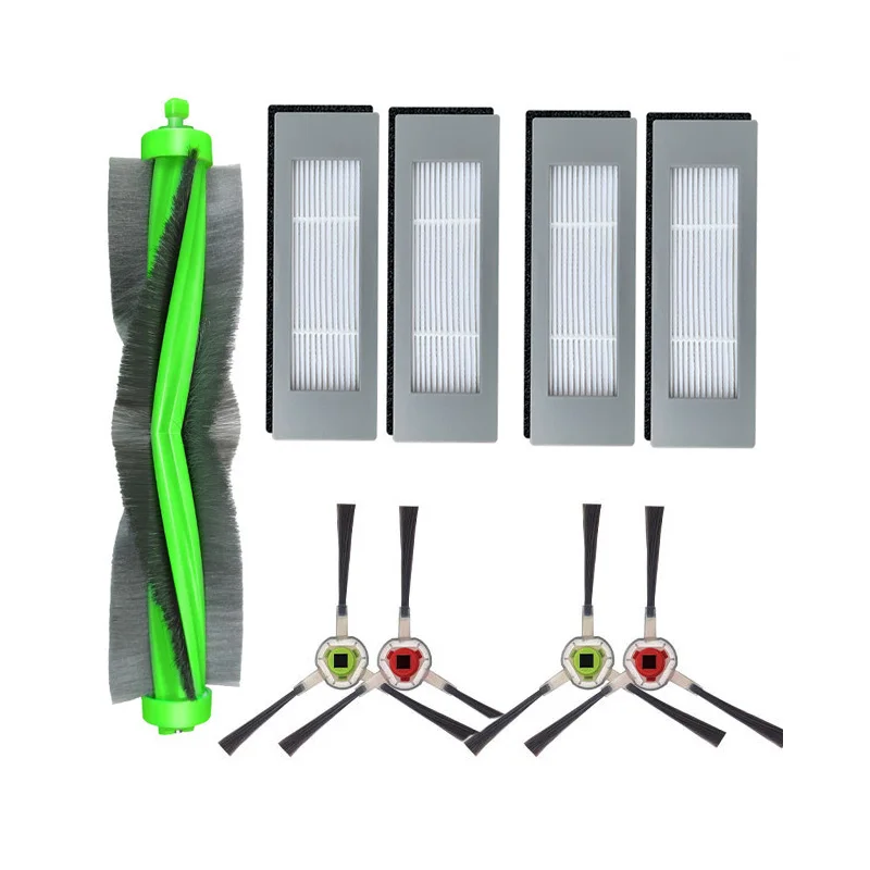 Cepillo principal de alta calidad, filtro Hepa, cepillo lateral y bolsa de polvo para iRobot Roomba S Series S9 S9 + piezas de aspiradora