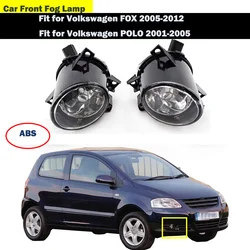 Car Front Fog Lamp Halogen Foglights Assembly Headlight 6Q0 941 699 LF 6Q0 941 700 for Volkswagen FOX 2005-2012 POLO 2001-2005