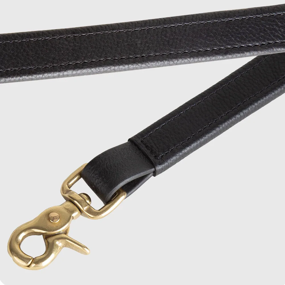 حزام مقبض سرج جلدي مع أبازيم نحاسية للسروج الإنجليزية مثالي للتدريب على ركوب الخيل وإعداد القفز #1