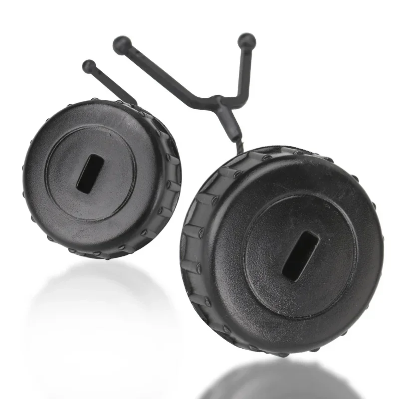 Kraftstoffdeckel-Set für Kettensägen, 2 Stück, Ersatz für Heizöltank, Zubehör für Kraftstofftank-Ölabdeckkappe, Ersatzteile