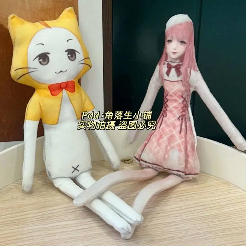 

Плюшевая игрушка Infinity Nikki Momo Mouse: Абстрактная кукла с подвижным скелетом, подарок для фанатов, игровая периферия, плюшевые игрушки, подарок на день рождения