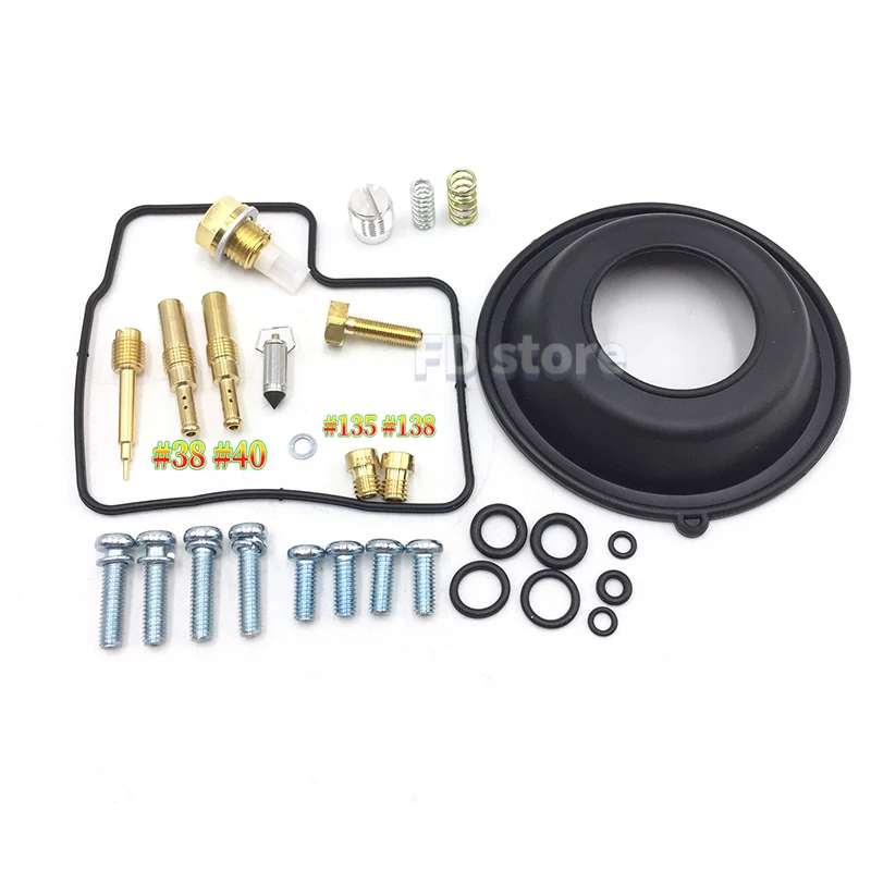 Carburetor Rebuild Repair Kit For Honda V45 Magna Sabre VF750C VF750S VF700C VF700S VF700F 1982-1985 Carb Jets