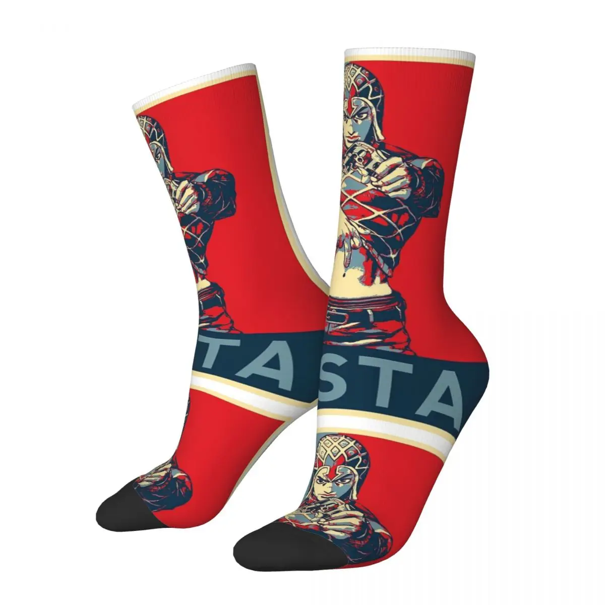 Jojo Bizarre Adventure Unisex Socks,Hiking 3D Print Happy Socks Street Style Crazy Sock