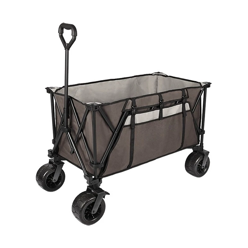 

Outdoor camping cart Camping folding trolley, picnic cart Lightweight folding camper