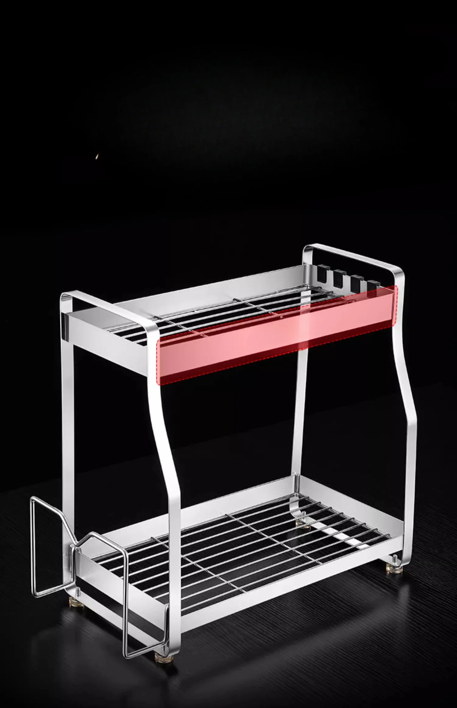 

Kitchen rack stainless steel
