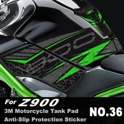 For Z900 z900 2017-23 3M Motorcycle Anti-slip Tank Pad Sticker Knee Grip Protection Decal Accessories Waterproof