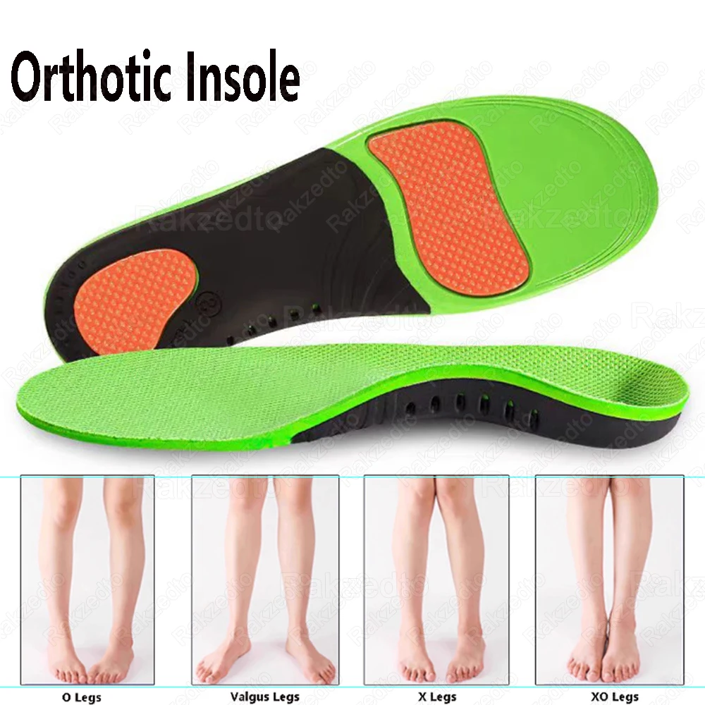 

Premium Orthopedic Insoles for Shoes Man Women Flat Foot Arch Support Plantar Fasciitis Relief Insoles Comfort Sports Shoes Pads