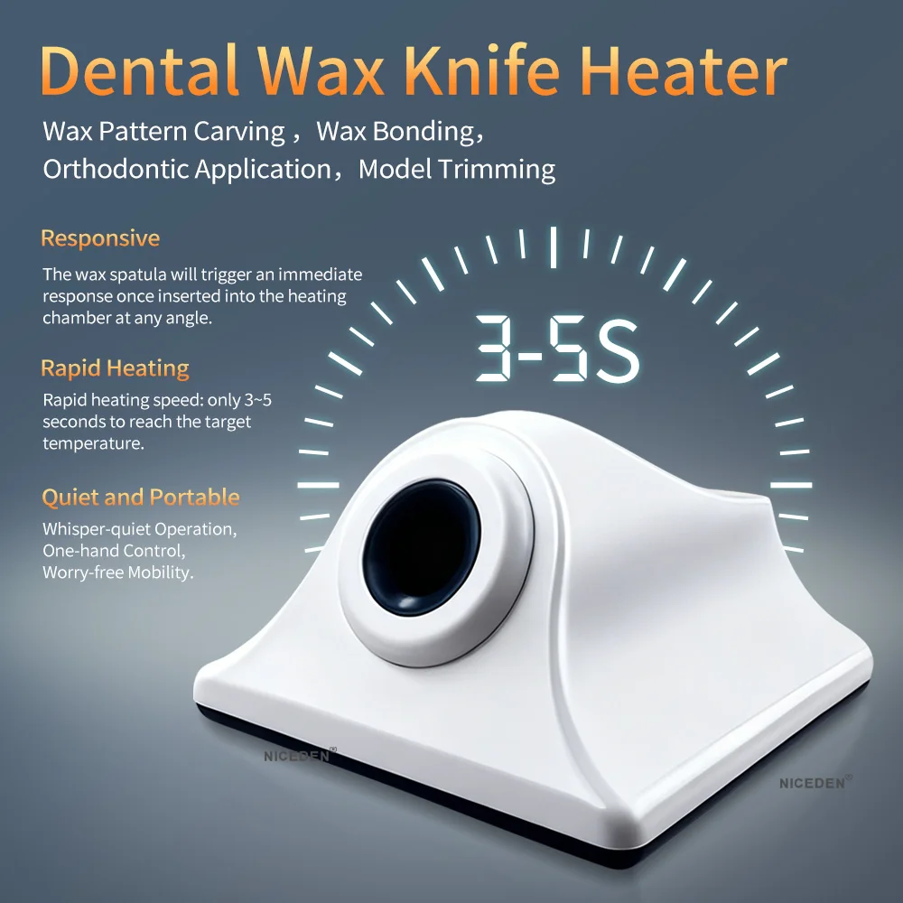 Dental Electronic Waxer Infrared Sensor Dental Lab Wax Carving Knife Heater No Flame Induction Carving Knife Heater
