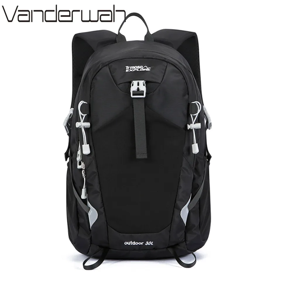 

Luxury Solid Color Large Capacity Water-repellent Outdoor Backpack Water Resistant Casual Travel Backpack for Men and Women