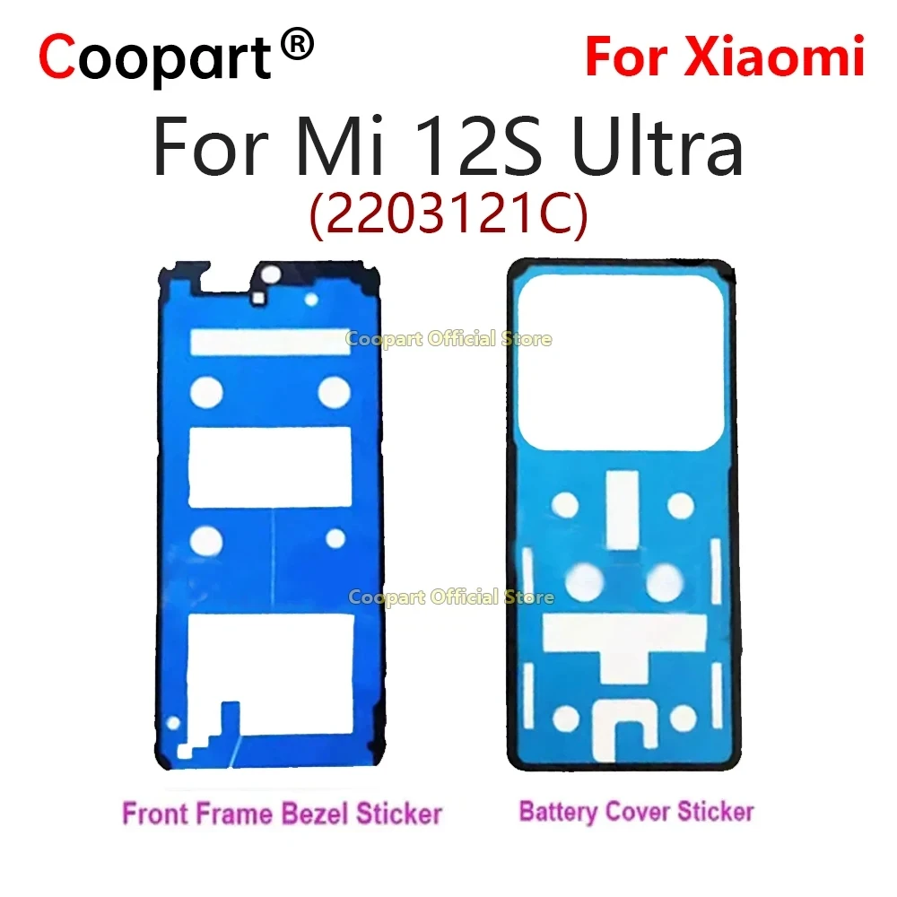 Adhesive Tape For Xiaomi mi 12S Ultra 2203121C Glue Front LCD Supporting Frame Sticker Back Battery cover Tape