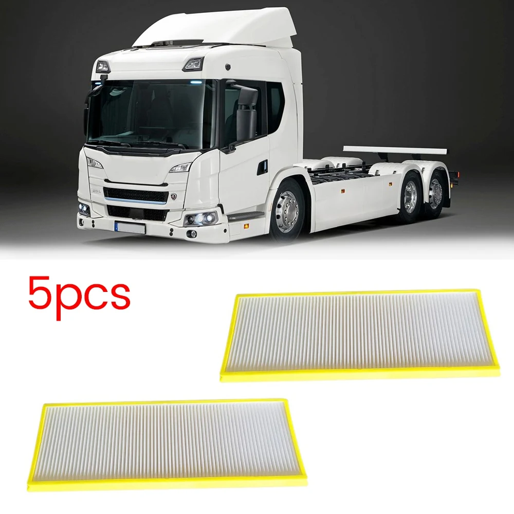 

A66P-5Pcs A/C Filter For Scania Trucks SCE 1913500 Interior Air Filter