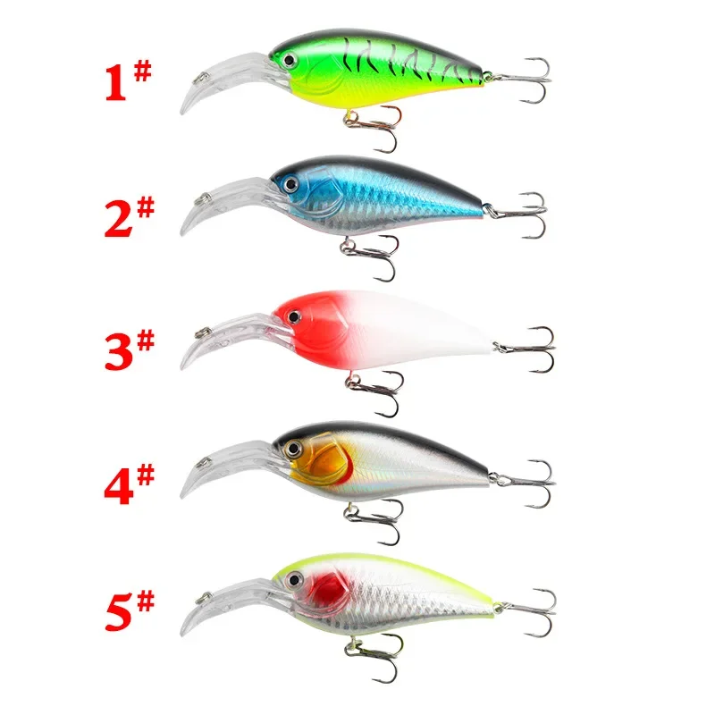 Crank Baits Bronzing Laser Wobblers 10.7cm 21g Pike Fishing Lure Artificial Bait Hard Swimbait Fishing Tackle Lures